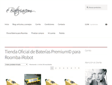 Tablet Screenshot of ebateria.com
